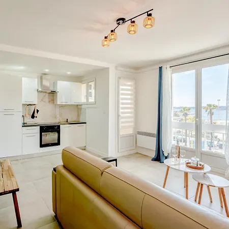 Air-Conditioned Apartment - Sea View Port Toulon Exterior photo